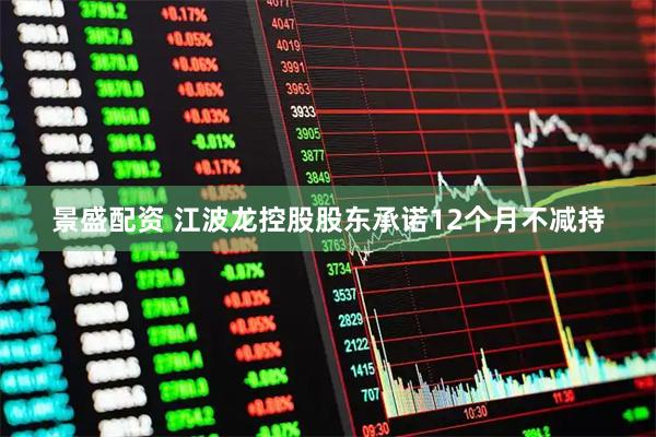 景盛配资 江波龙控股股东承诺12个月不减持