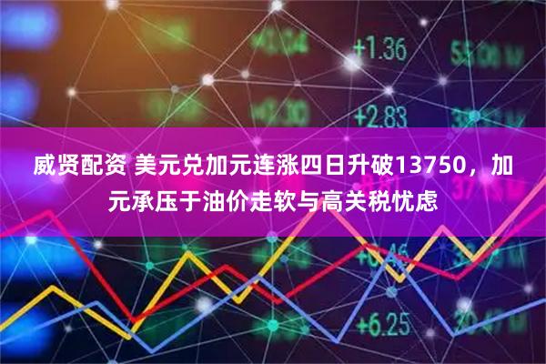 威贤配资 美元兑加元连涨四日升破13750，加元承压于油价走软与高关税忧虑